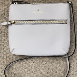 Kate Spade Light Gray Crossbody Bag
